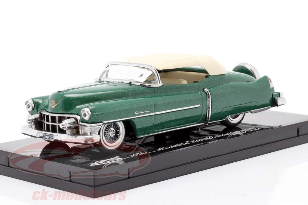 Cadillac Eldorado Convertibile Closed Top 1953 ghiacciaio verde 1:43 Vitesse