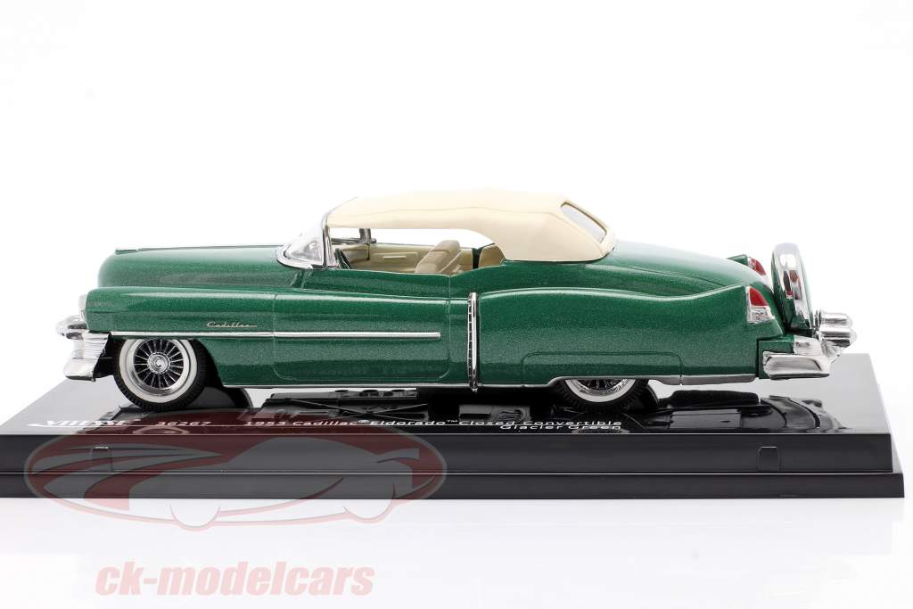 Cadillac Eldorado 可转换 Closed Top 1953 冰川 绿色 1:43 Vitesse