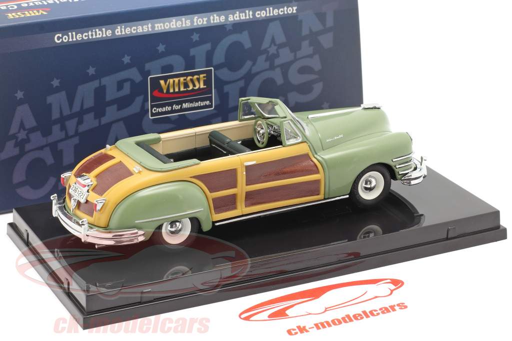 Chrysler Town and Country year 1947 heather green 1:43 Vitesse