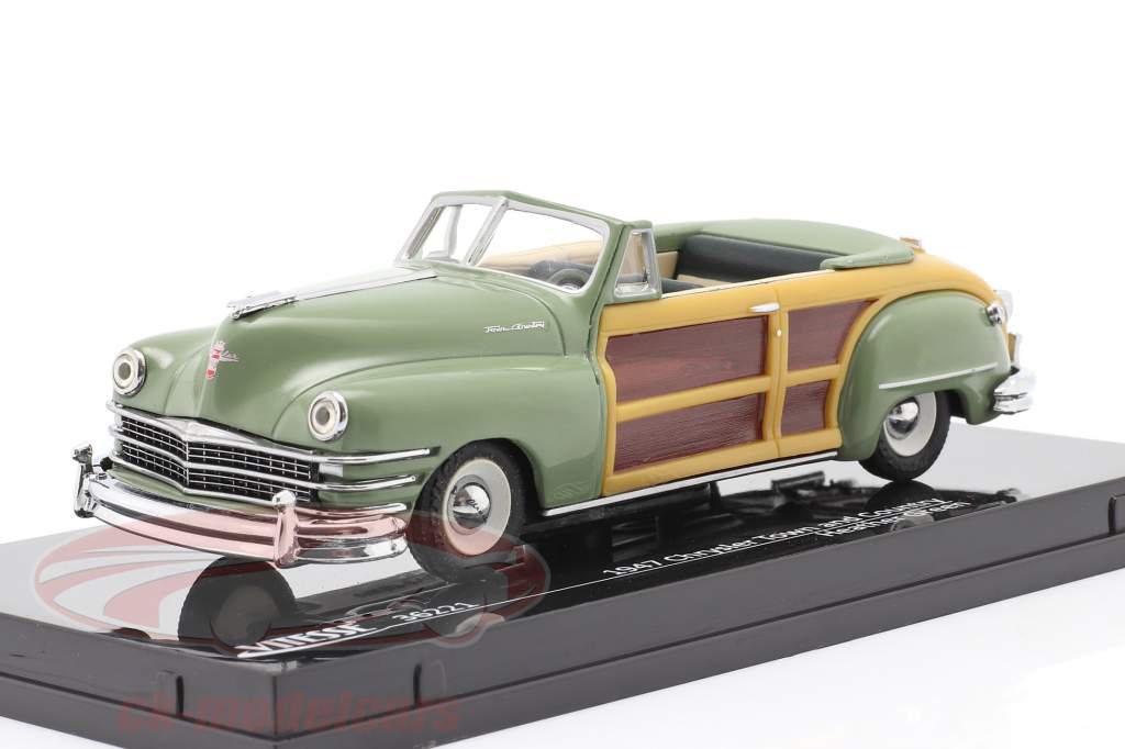 Chrysler Town and Country year 1947 heather green 1:43 Vitesse