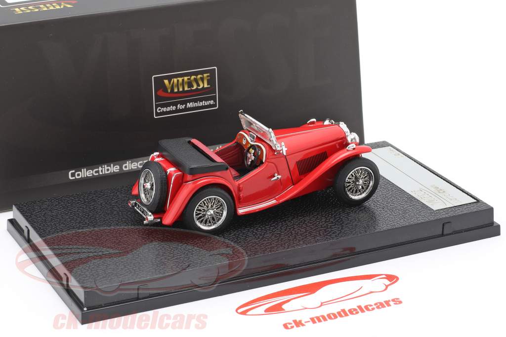 MGTC Open 年 1946 赤 1:43 Vitesse