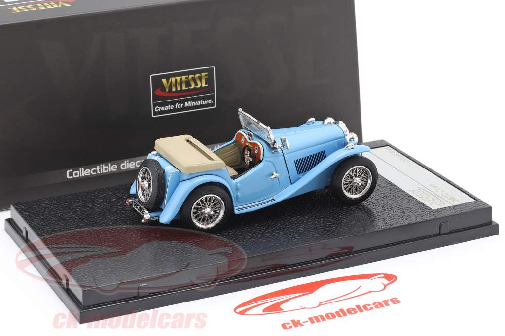 MGTC Open year 1946 clipper blue 1:43 Vitesse