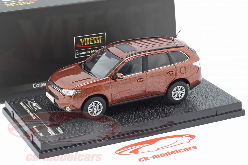 Mitsubishi Outlander anno 2010 rame rosso 1:43 Vitesse