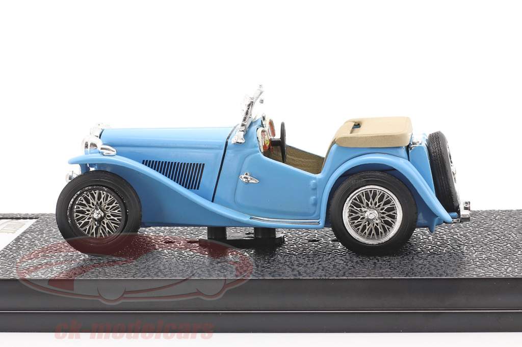 MGTC Open anno 1946 clipper blu 1:43 Vitesse