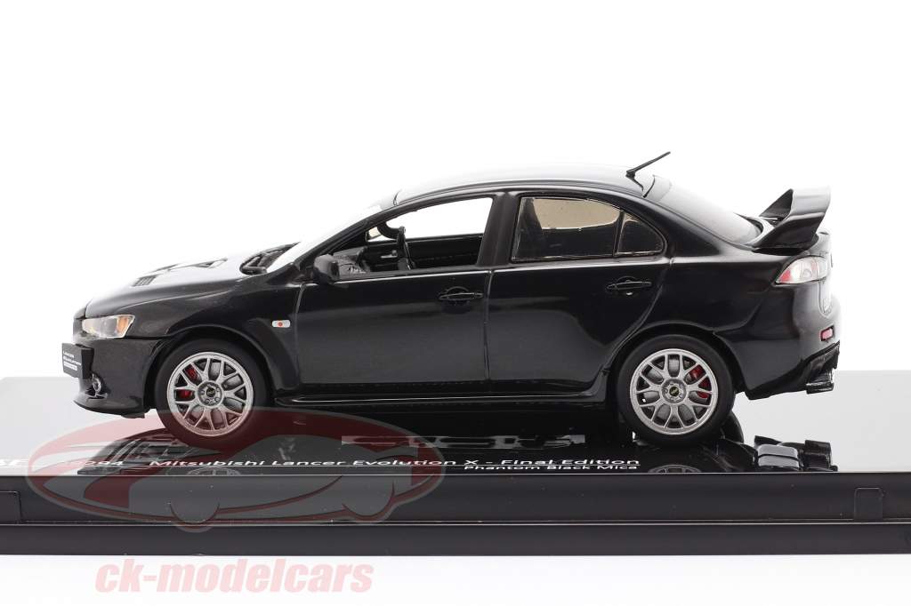 Mitsubishi Lancer Evolution X anno 2012 fantasma nero 1:43 Vitesse