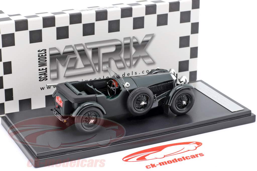 Invicta 4.5 ltr S-Type #128 gagnant Rallye Monte Carlo 1931 D. Healey 1:43 Matrix