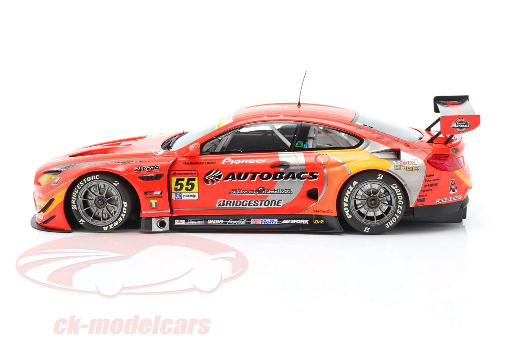 BMW M6 GT3 #55 Super GT Series 2016 Kobayashi, Takagi 1:18 Minichamps