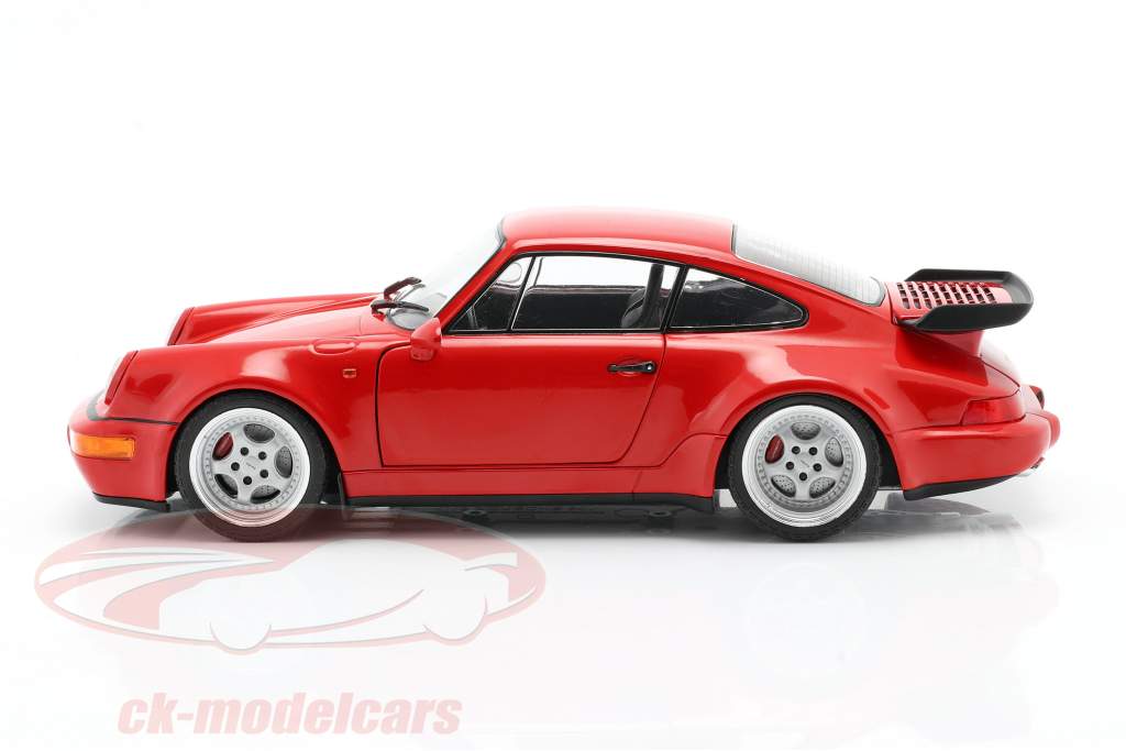 Porsche 911 (964) 3.6 Turbo year 1990 guards red 1:18 Solido