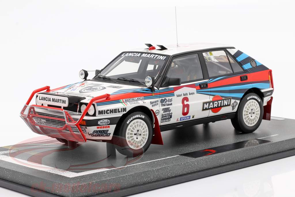 Lancia Delta Integrale HF #6 Sieger Safari Rallye 1988 Bision, Siviero 1:18 BBR