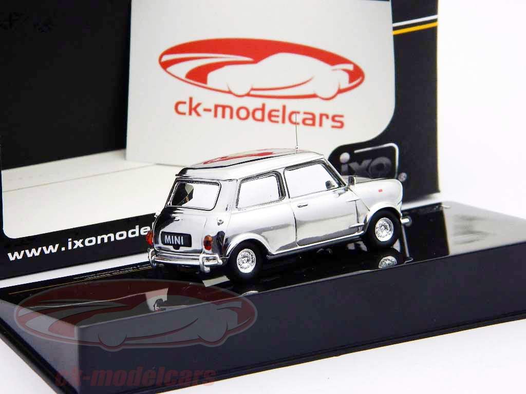 Mini Cooper 40th Anniversary Mini Celebrations David Bowie 1999 chrome 1:43 Ixo
