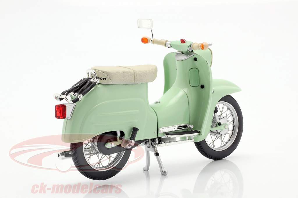 Simson Schwalbe KR51/1 vert clair 1:10 Schuco