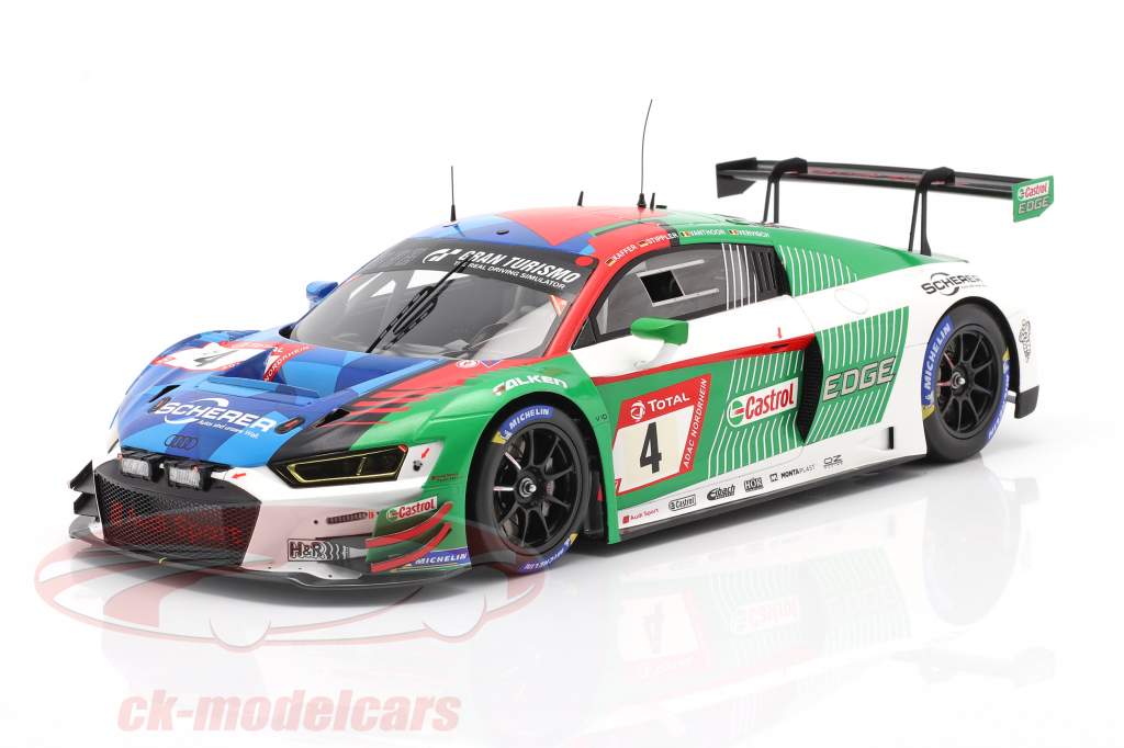 Audi R8 LMS #4 winnaar 24h Nürburgring 2019 Audi Sport Team Phoenix 1:18 Spark
