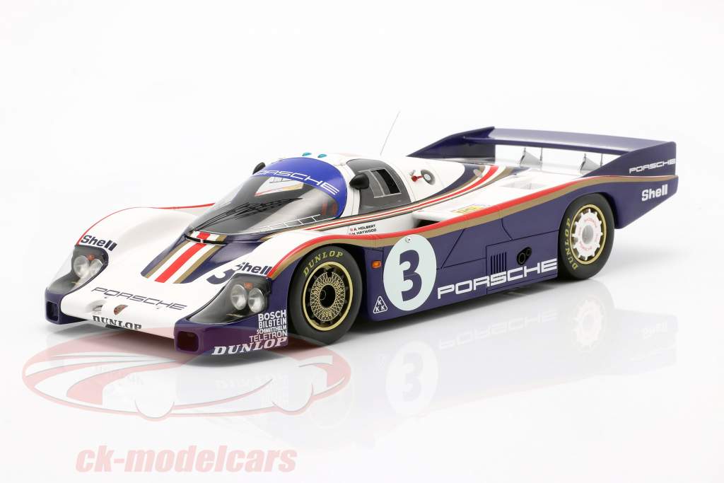 Porsche 956 #3 3e 24h LeMans 1982 Holbert, Haywood, Barth 1:18 Spark