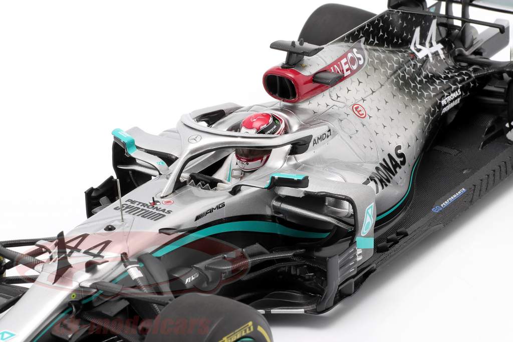 L. Hamilton Mercedes-AMG F1 W11 EQ #44 test Barcelona formule 1 2020 1:18 Spark