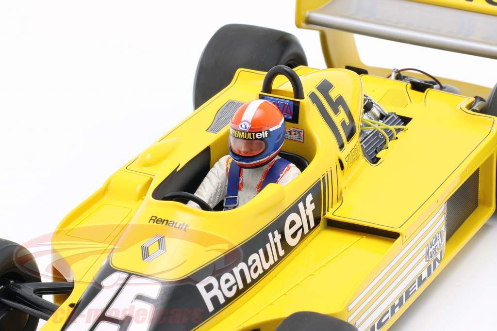 J.-P. Jabouille Renault RS01 #15 Pole Position Zuid-Afrika GP F1 1979 1:18 Spark