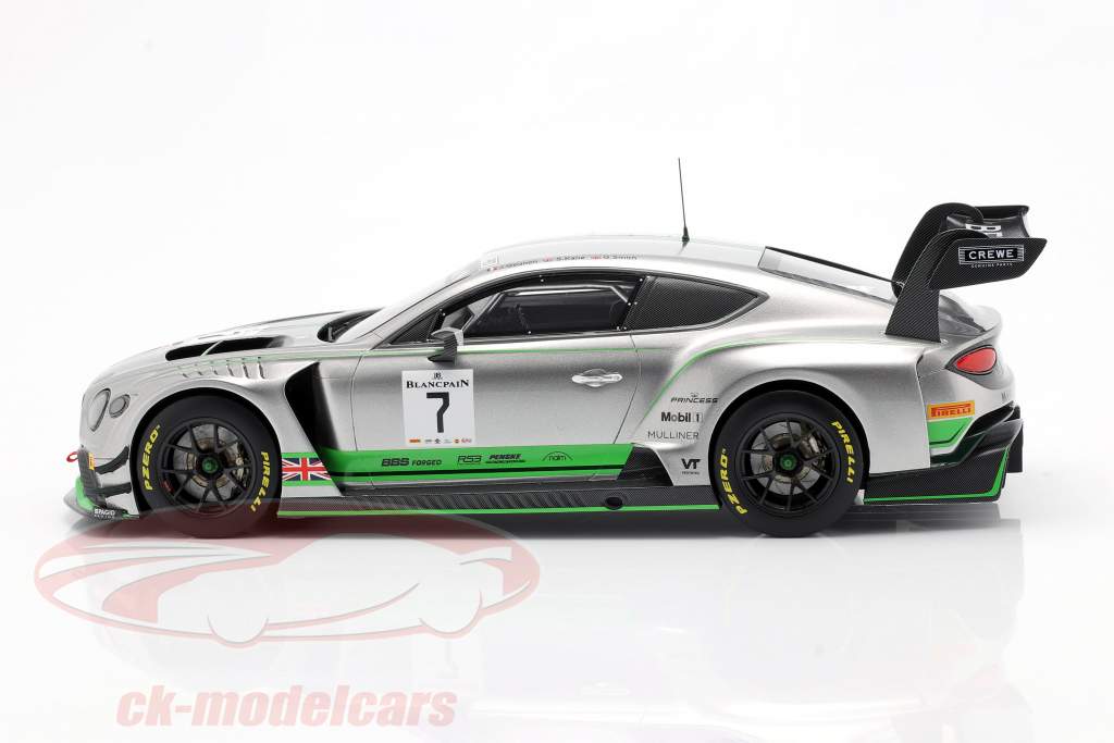 Bentley Continental GT3 #7 Blancpain GT Series Endurance Cup Monza 2018 1:18 TrueScale