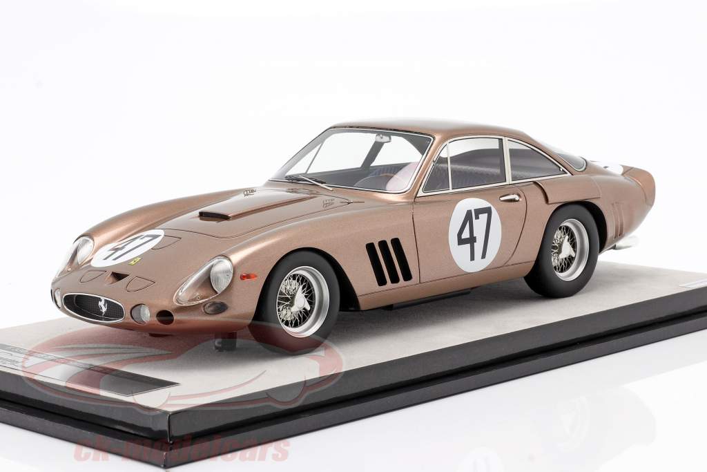 Ferrari 330LMB #47 3rd Bridghampton 1963 Gurney 1:18 Tecnomodel