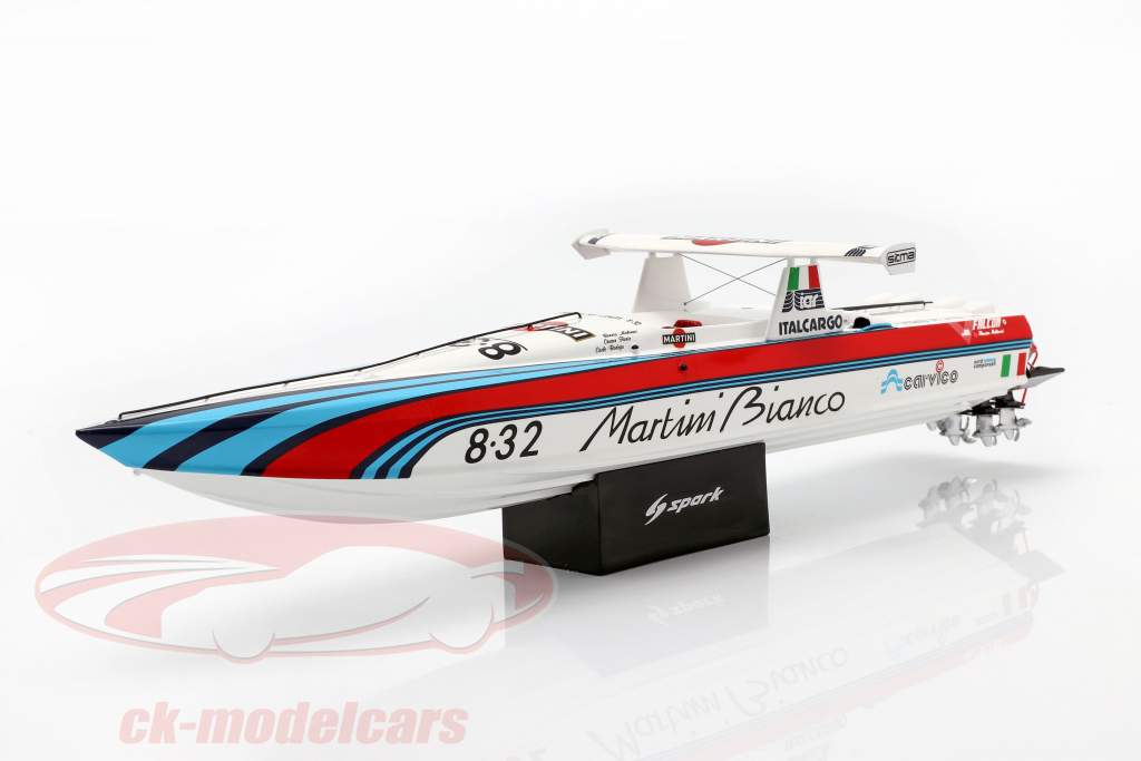 Martini Off Shore лодка красный / Белый / синий 1:43 Spark