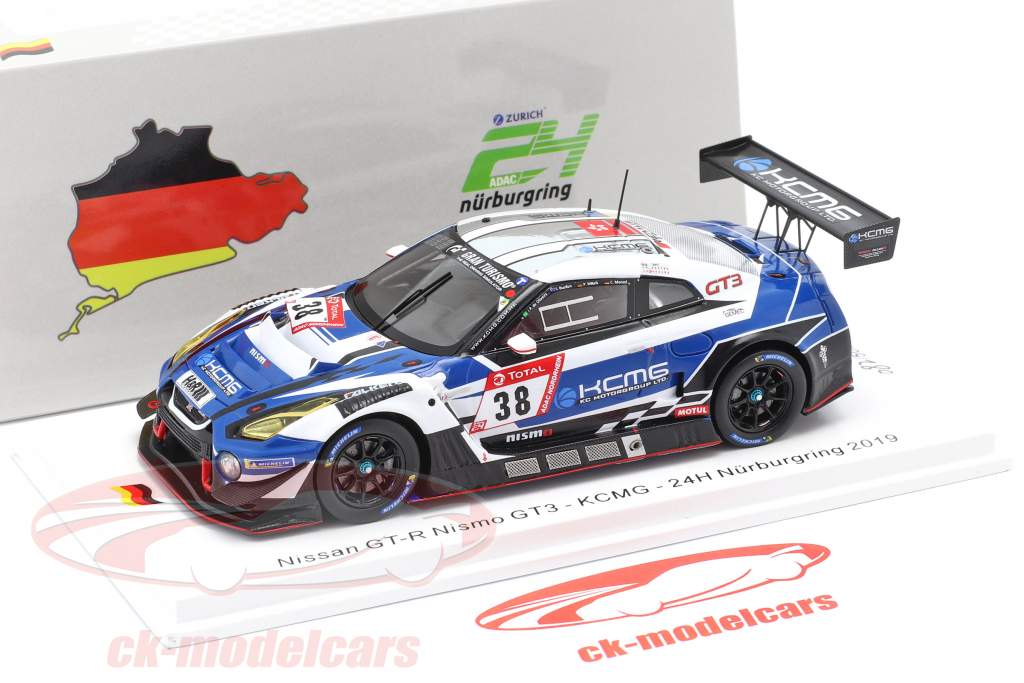Nissan GT-R Nismo GT3 #38 24h Nürburgring 2019 KCMG 1:43 Spark
