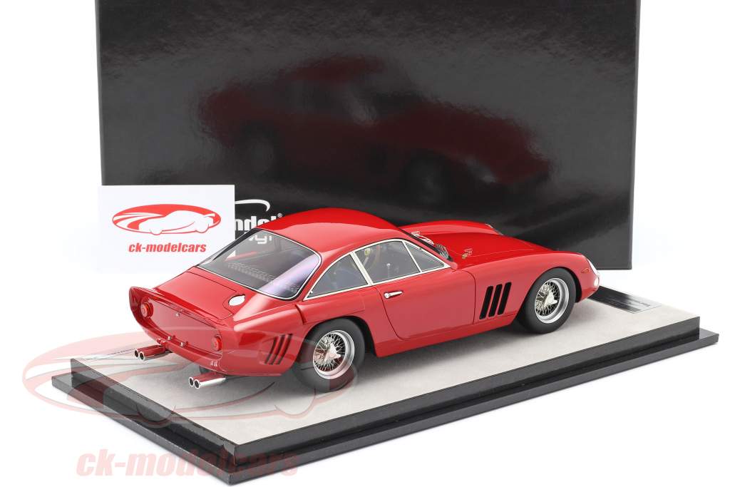Ferrari 330LMB Presse Version 1962 rot 1:18 Tecnomodel