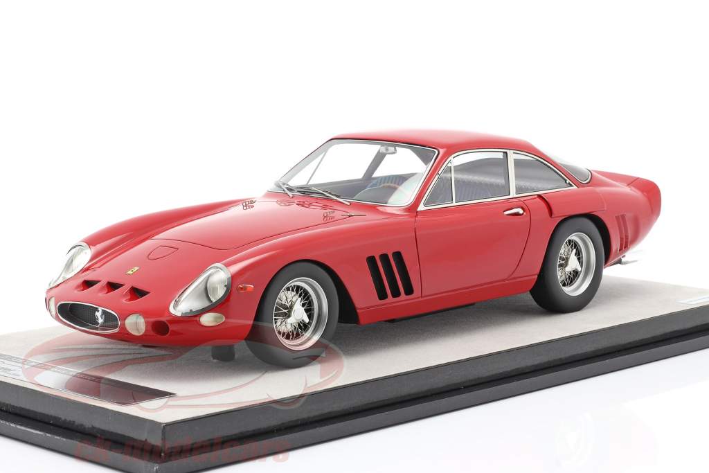 Ferrari 330LMB Trykke version 1962 rød 1:18 Tecnomodel