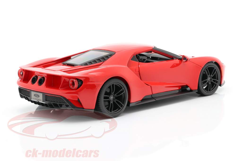 Ford GT 年 2017 赤 1:18 Maisto