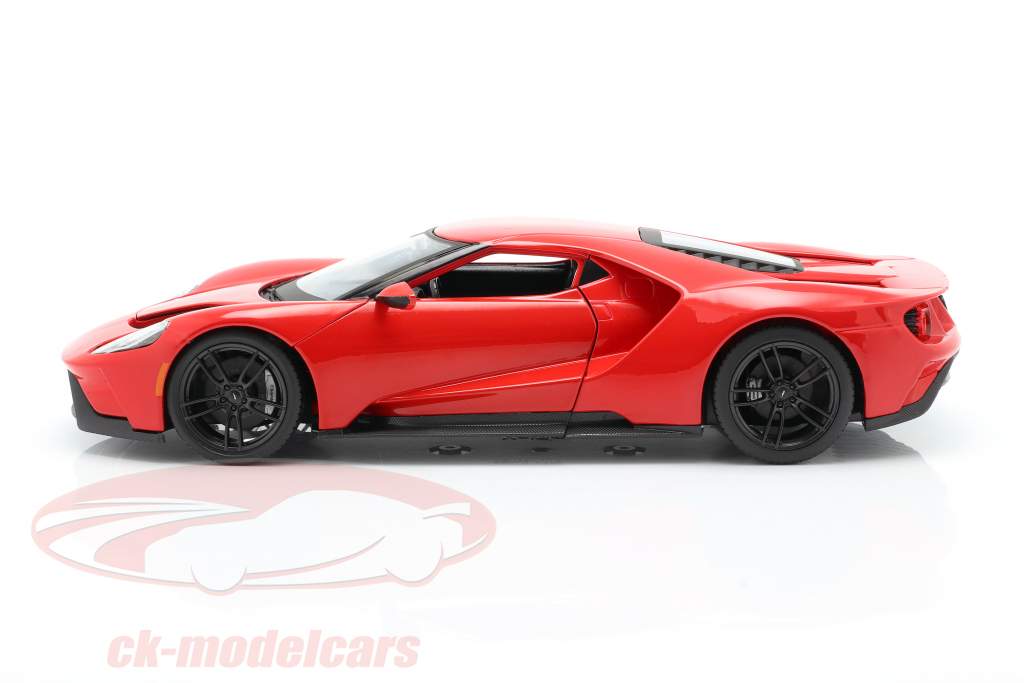 Ford GT 年 2017 赤 1:18 Maisto