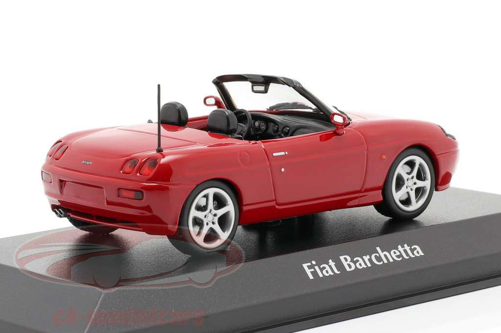 Fiat Barchetta year 1995 red 1:43 Minichamps