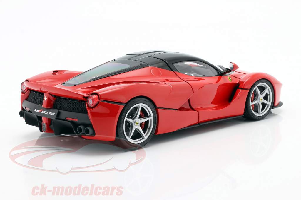 Ferrari LaFerrari Année de construction 2013 corsa rouge / noir 1:18 BBR