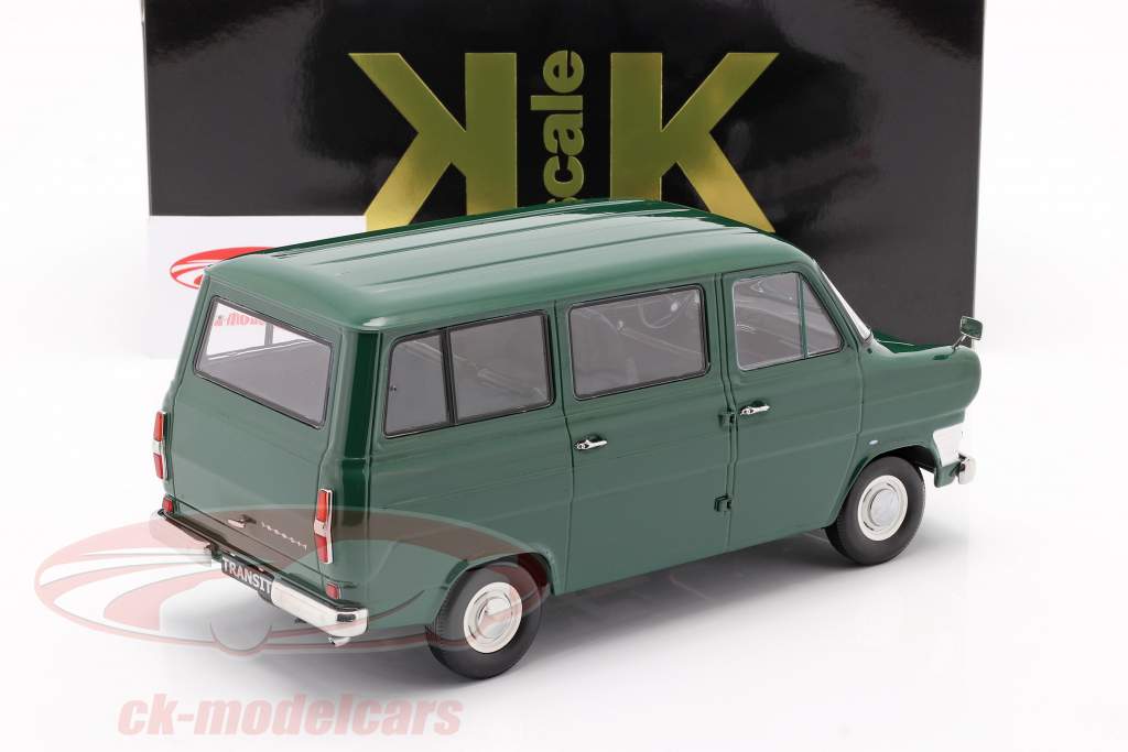 Ford Transit MK1 autobus an 1965 sombre vert 1:18 KK-Scale