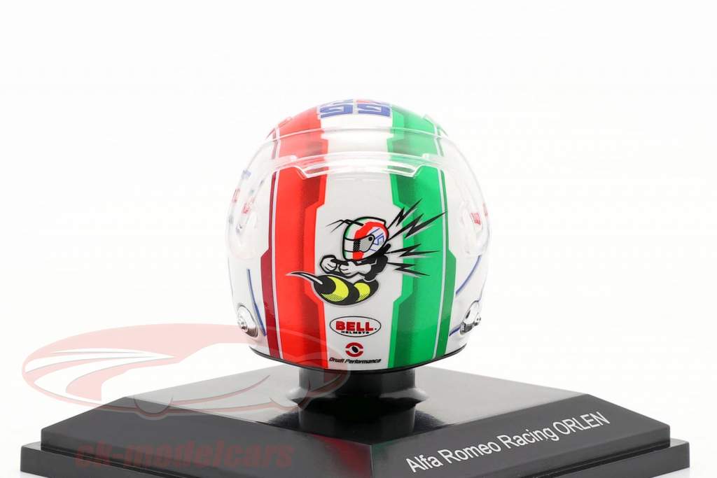 Antonio Giovinazzi #99 Alfa Romeo Racing Orlen Formel 1 2020 Helm 1:8 Spark