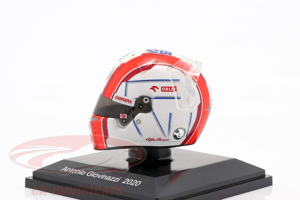 Antonio Giovinazzi #99 Alfa Romeo Racing Orlen Formel 1 2020 Helm 1:8 Spark