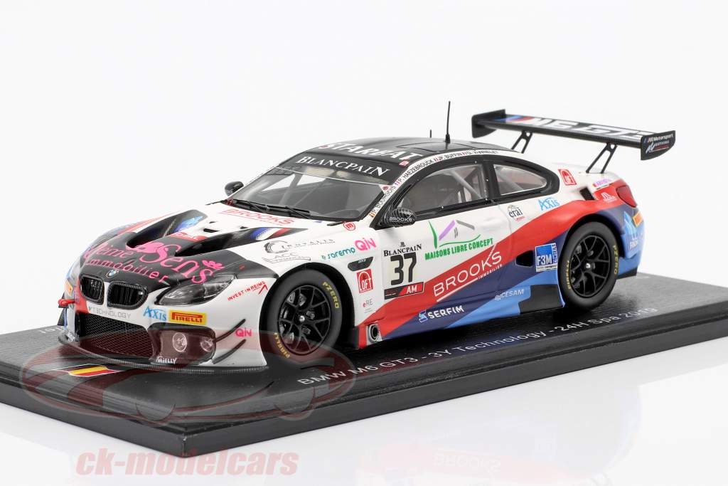 BMW M6 GT3 #37 24h Spa 2019 3Y Technology 1:43 Spark