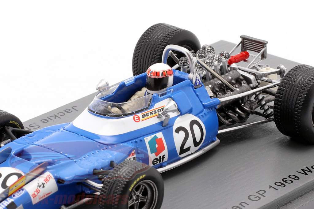 Spark 1:43 Jackie Stewart Matra MS80 #20 Winner Italy F1