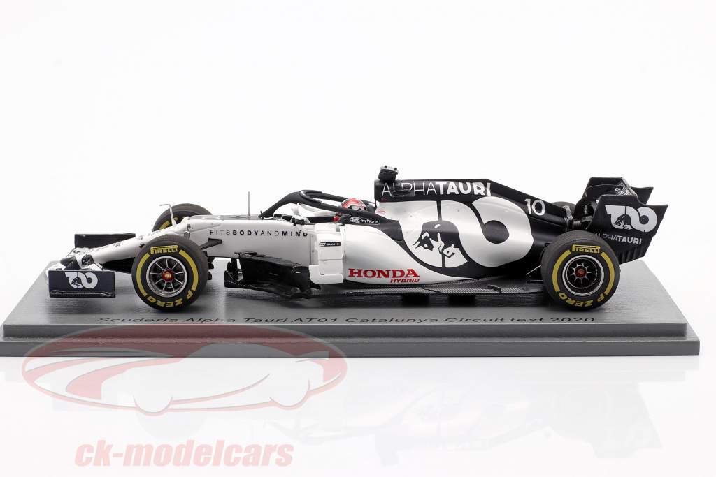 Pierre Gasly Alpha Tauri AT01 #10 Test Barcelona formula 1 2020 1:43 Spark