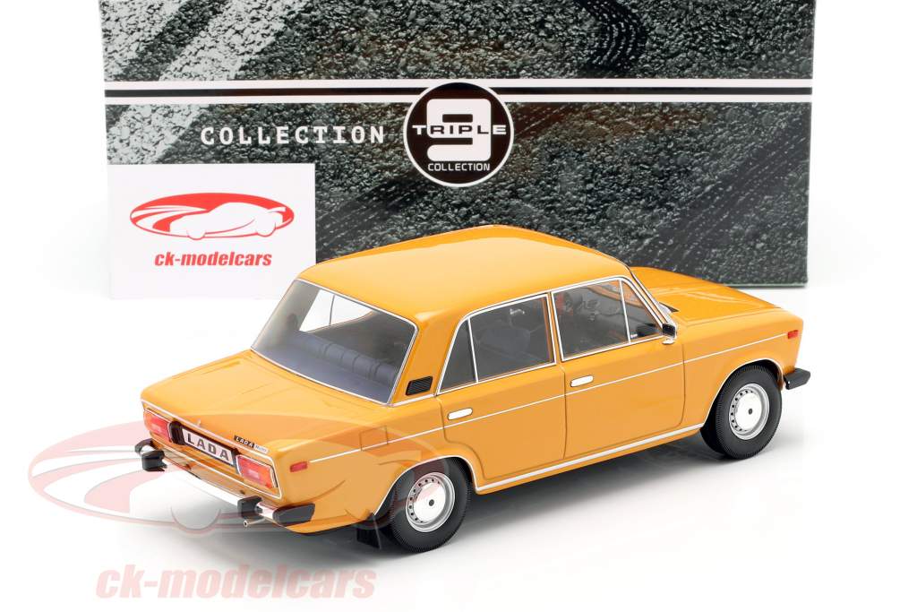 Lada 2106 Ano de construção 1976 amarelo dourado 1:18 Triple9