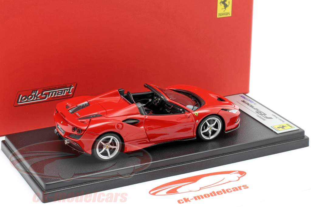 Ferrari F8 Tributo Spider Byggeår 2019 corsa rød 1:43 LookSmart