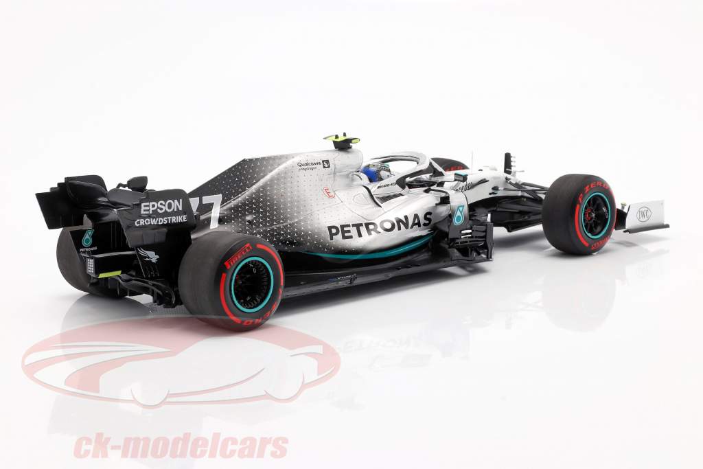ミニチャンプス1/43 メルセデス W10 V.ボッタス2019アメリカGP優勝 ミニチャンプス 1/43 メルセデス W10 ハミルトン2019年モナコGP