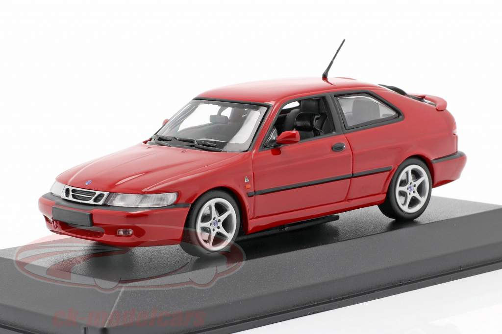 Saab 9-3 Viggen Baujahr 1999 rot 1:43 Minichamps