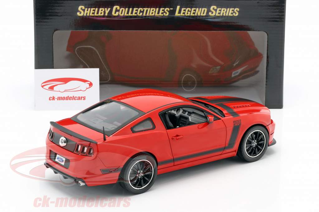 Ford Mustang Boss 302 Year 2013 red 1:18 ShelbyCollectibles