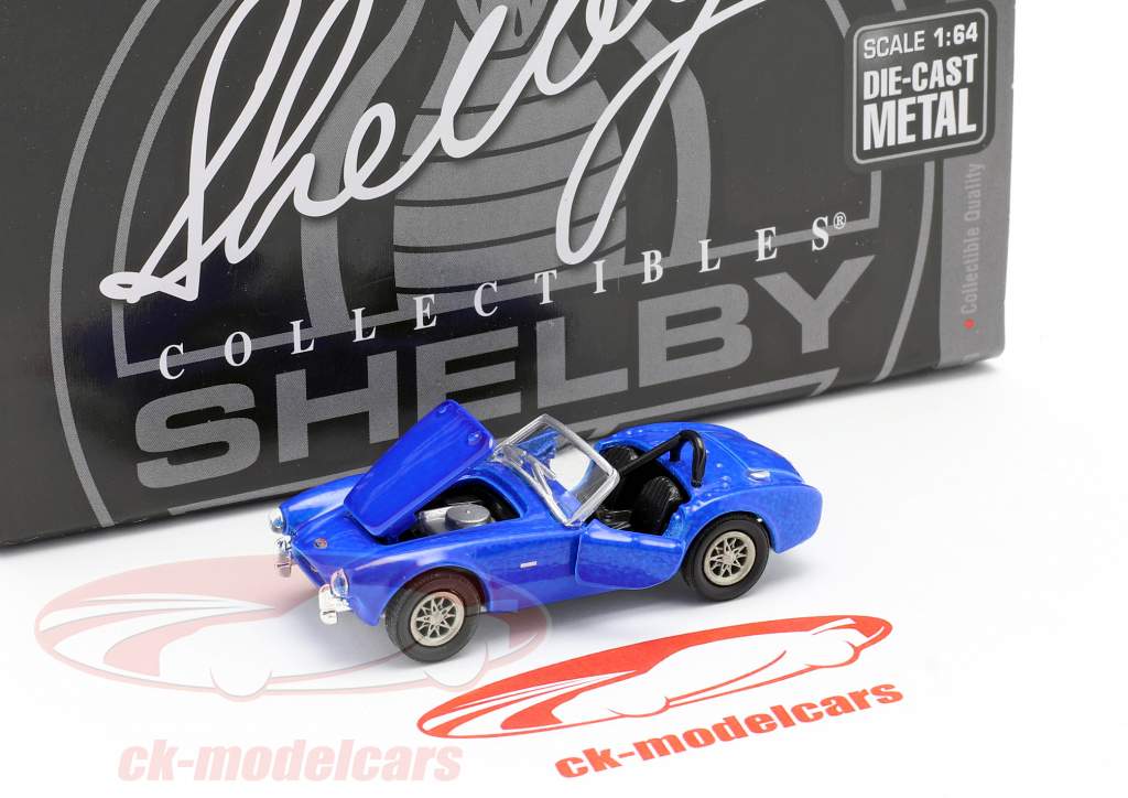 Shelby Cobra CSX2000 建設年 1962 青い 1:64 ShelbyCollectibles
