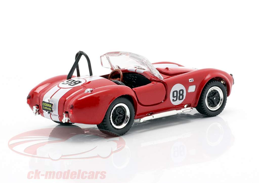 Shelby Cobra 427 S/C #98 Racing version red / white 1:64 ShelbyCollectibles