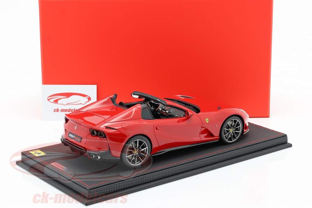 Ferrari 812 GTS 建設年 2019 corsa 赤 1:18 BBR