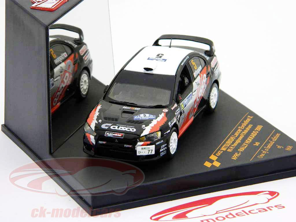 Vitesse 1:43 Mitsubishi Lancer Evo X #5 3.Place APRC Rally