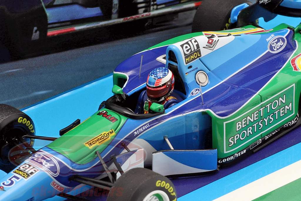 M. Schumacher Benetton B194 #5 European GP F1 World Champion 1994 1:43 Minichamps