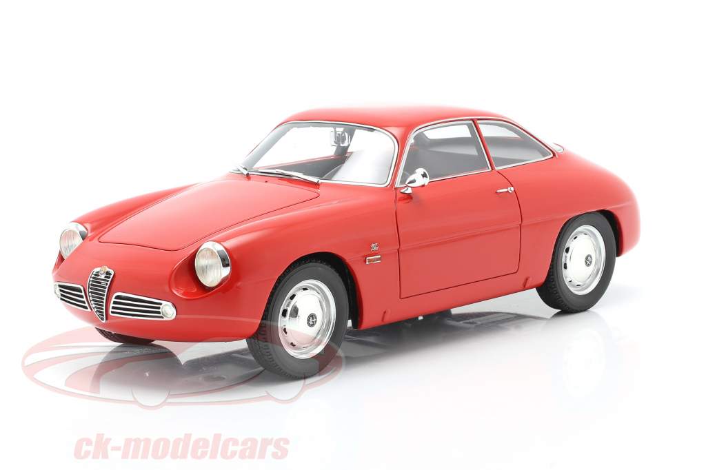 Alfa Romeo Giulietta Sprint Zagato (SZ) 1961 rouge 1:18 Cult Scale