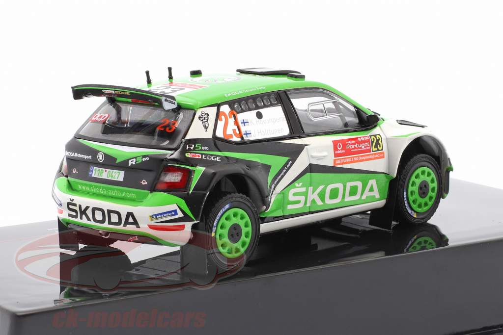 Skoda Fabia R5 Evo #23 6. Rallye Portugal 2019 Rovanperä, Halttunen 1:43 Ixo