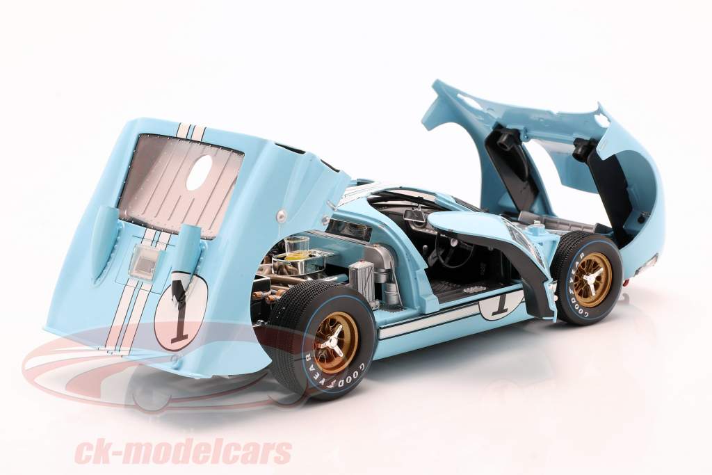 Ford GT40 MK II #1 第2 24h LeMans 1966 Miles, Hulme 1:18 ShelbyCollectibles