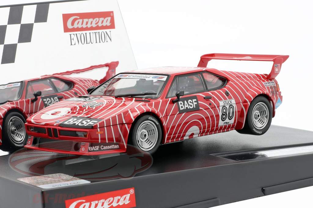SlotCar BMW M1 Procar #80 Procar Series 1980 H.-J. Stuck 1:32 Carrera Evolution