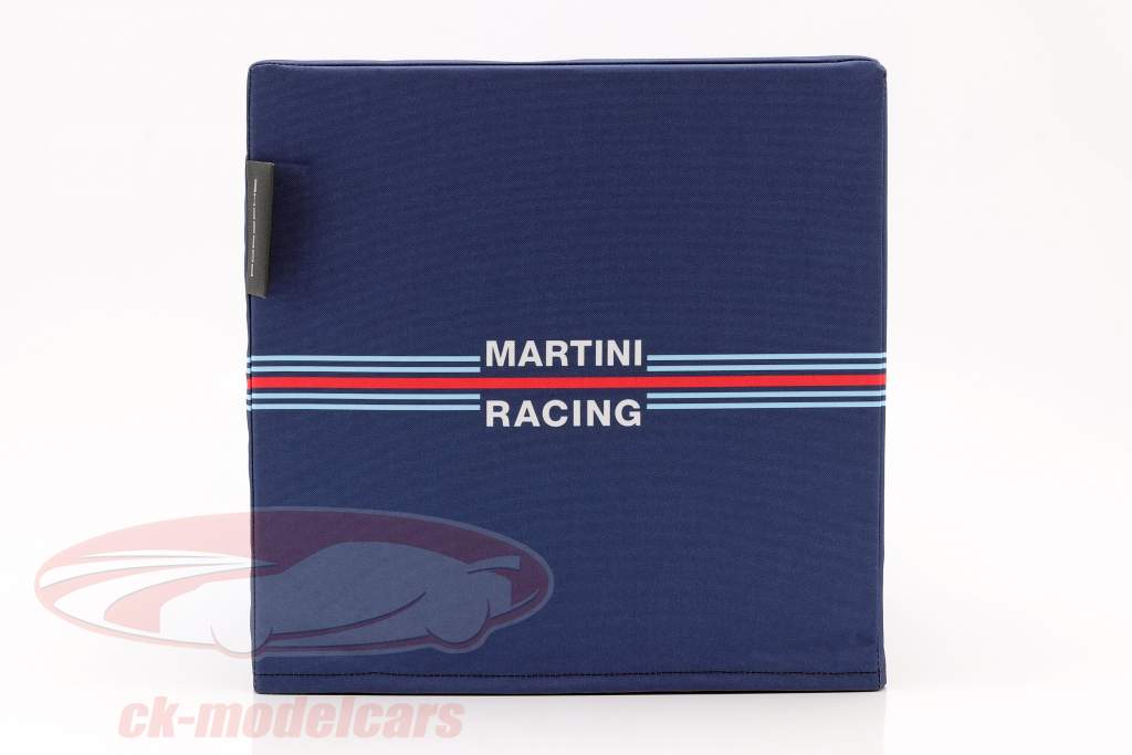 Cube de siège Porsche Martini Racing bleu